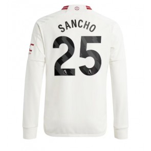 Manchester United Jadon Sancho #25 Tredjetröja 2023-24 Långärmad